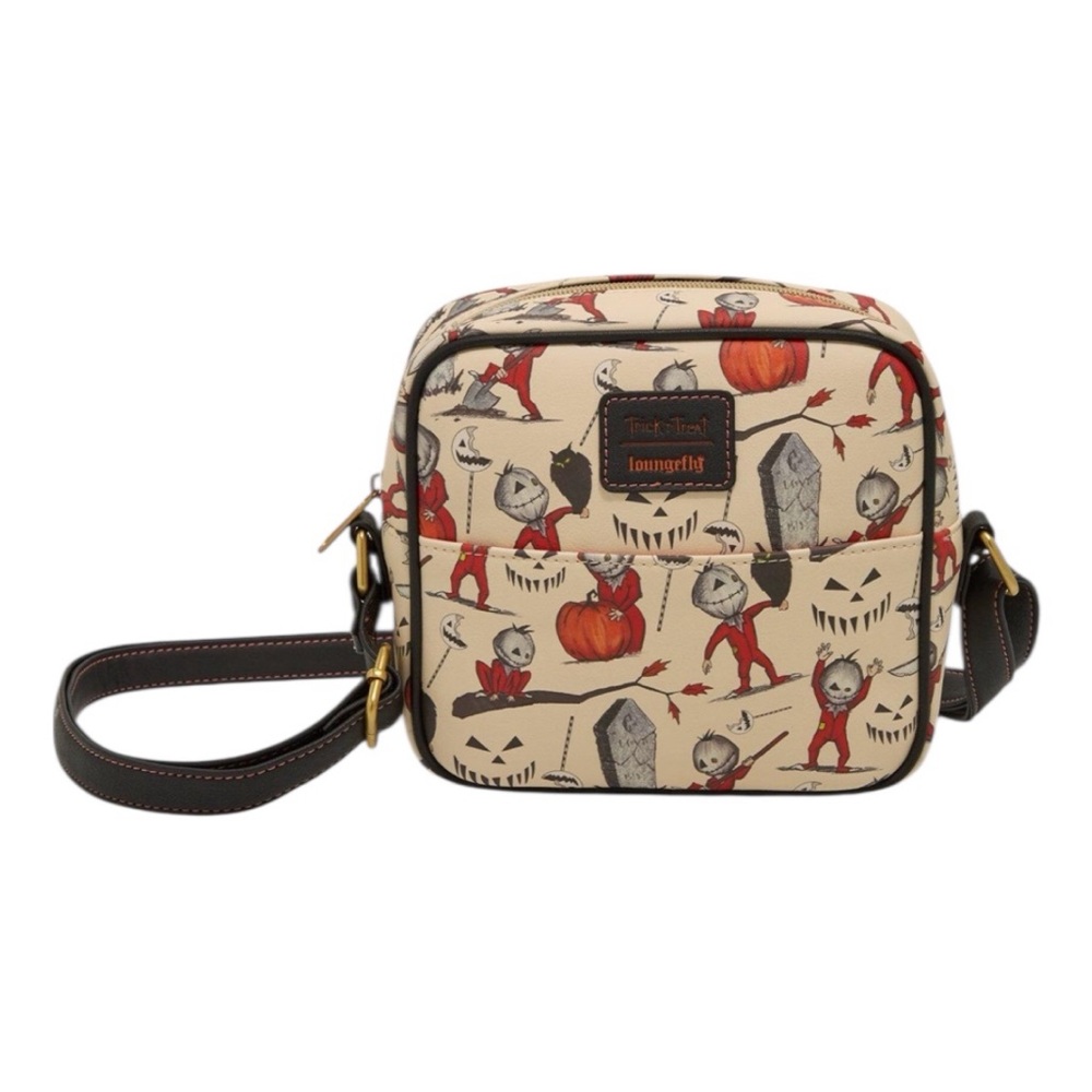 NEW Loungefly Sam Trick 'R Treat Halloween Crossbody Bag Purse